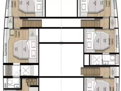 Hyra Katamaran  med eller utan skeppare Sunreef Ko Kaeo (Koh Kaeo) 