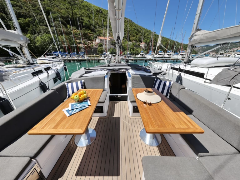 Uthyrning Segelbåt  Hanse med en båtlicens 