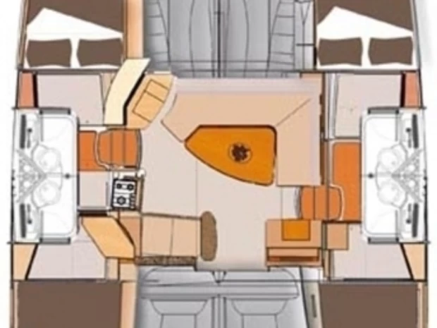 Uthyrning Canet-en-Roussillon - Fountaine Pajot Lipari 41 av Samboat 