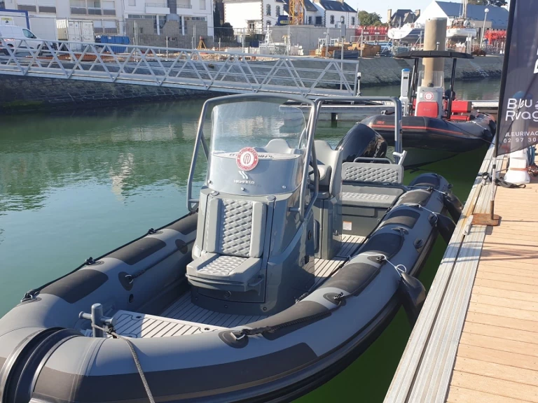 Hyra RIB med eller utan skeppare Highfield Port-Haliguen 