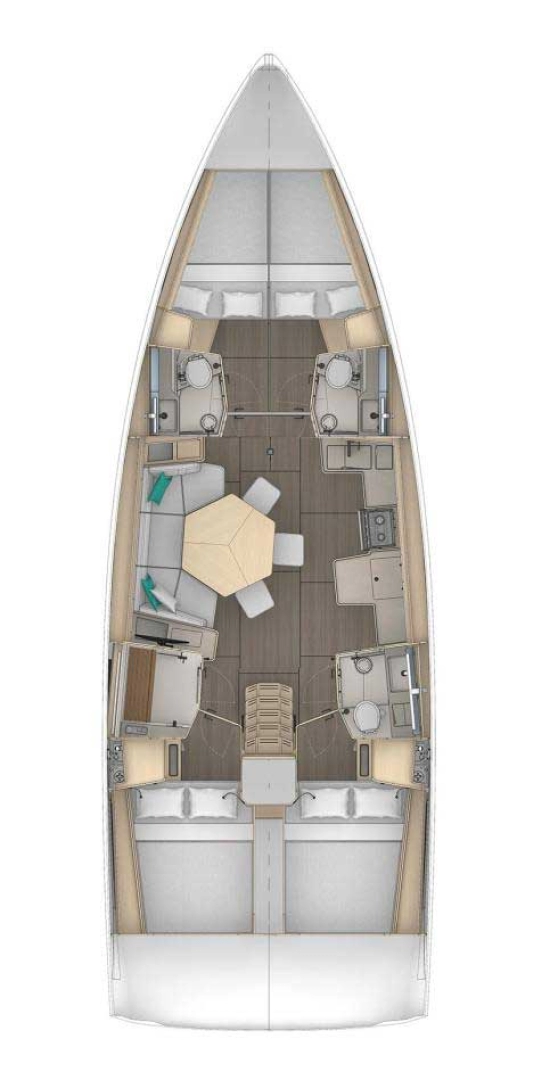 Yacht charter Pula  billig Dufour 44