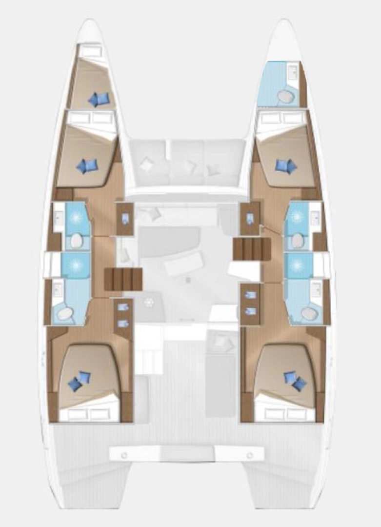 Uthyrning Tropea - Lagoon Lagoon 42 av Samboat 