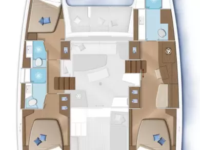 Hyra Katamaran  med eller utan skeppare Lagoon Šibenik  