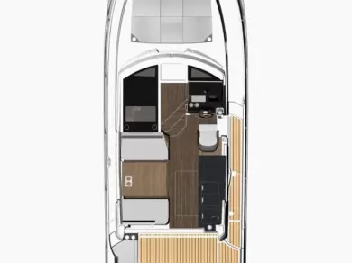 Jeanneau Merry Fisher 1095 Fly charter bareboat eller skeppad i Jezera
