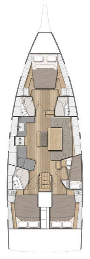 Hyr en Bénéteau Oceanis 46.1 Zadar 