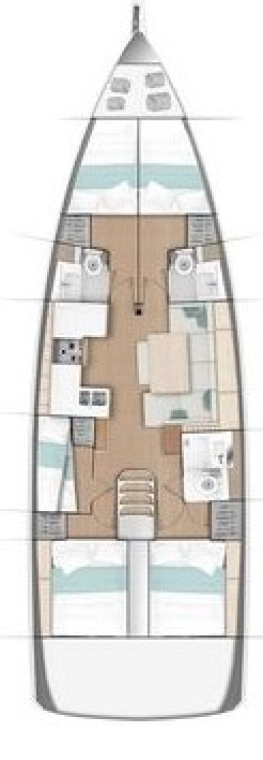 Båtuthyrning Jeanneau Sun Odyssey 490 i Gouvia på Samboat 