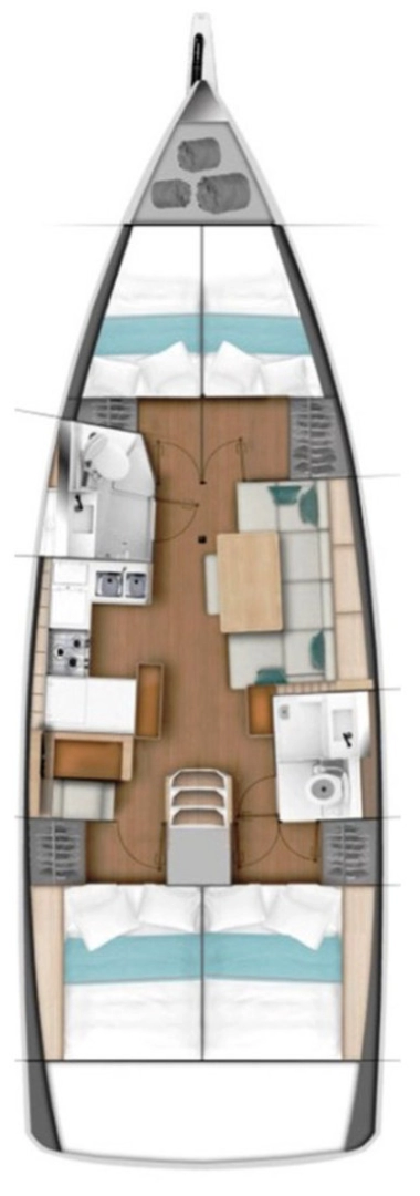 Hyr en Jeanneau Sun Odyssey 440 Gouvia 