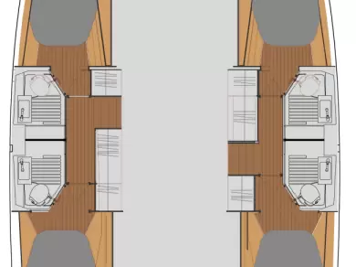 Uthyrning Eden Island - Fountaine Pajot Astrea 42 av Samboat 