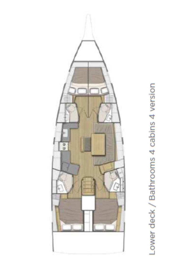 Yacht charter Komolac billig Oceanis 46.1