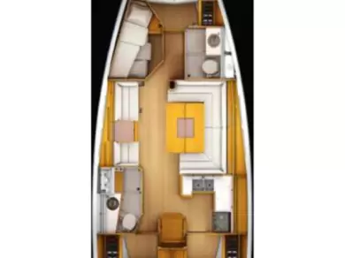 Jeanneau Sun Odyssey 439 charter bareboat eller skeppad i Lidingö