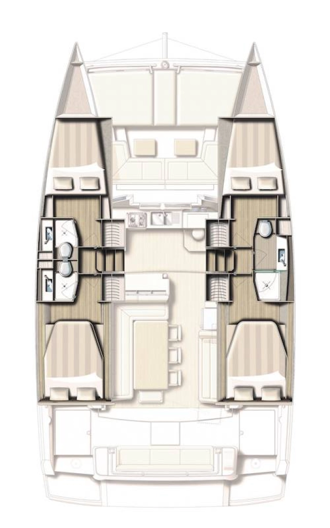 Uthyrning Katamaran  i Pula  - Bali Bali 4.1