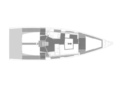 Elan E5 charter bareboat eller skeppad i Biograd Na Moru