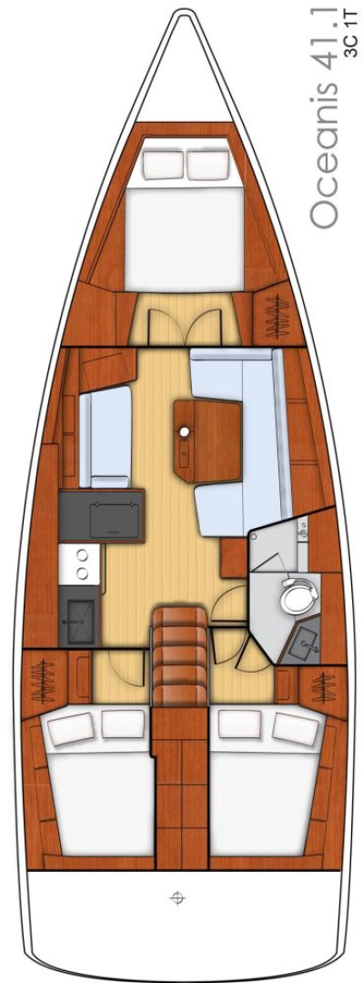 Hyr en Bénéteau Oceanis 41.1 Biograd Na Moru 