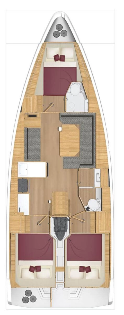 Hyra Segelbåt  med eller utan skeppare Bavaria Pirovac 