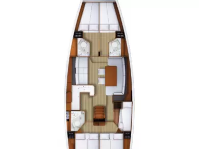 Yacht charter Lavrio billig Jeanneau 53