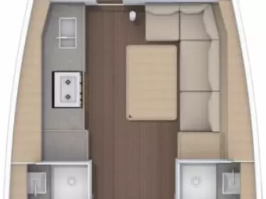 Hyr en Dufour Dufour 390 GL Kos  