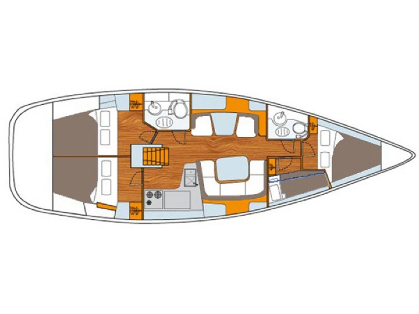 Hyr en Jeanneau Sun Odyssey 43 Deme of Volos 