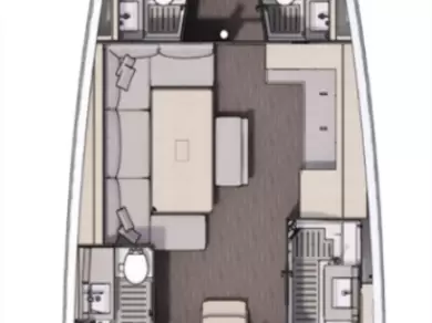 Dufour Dufour 470 charter bareboat eller skeppad i Pula 