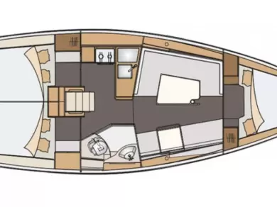 Uthyrning Segelbåt  i Mali Lošinj - Elan Impression 35
