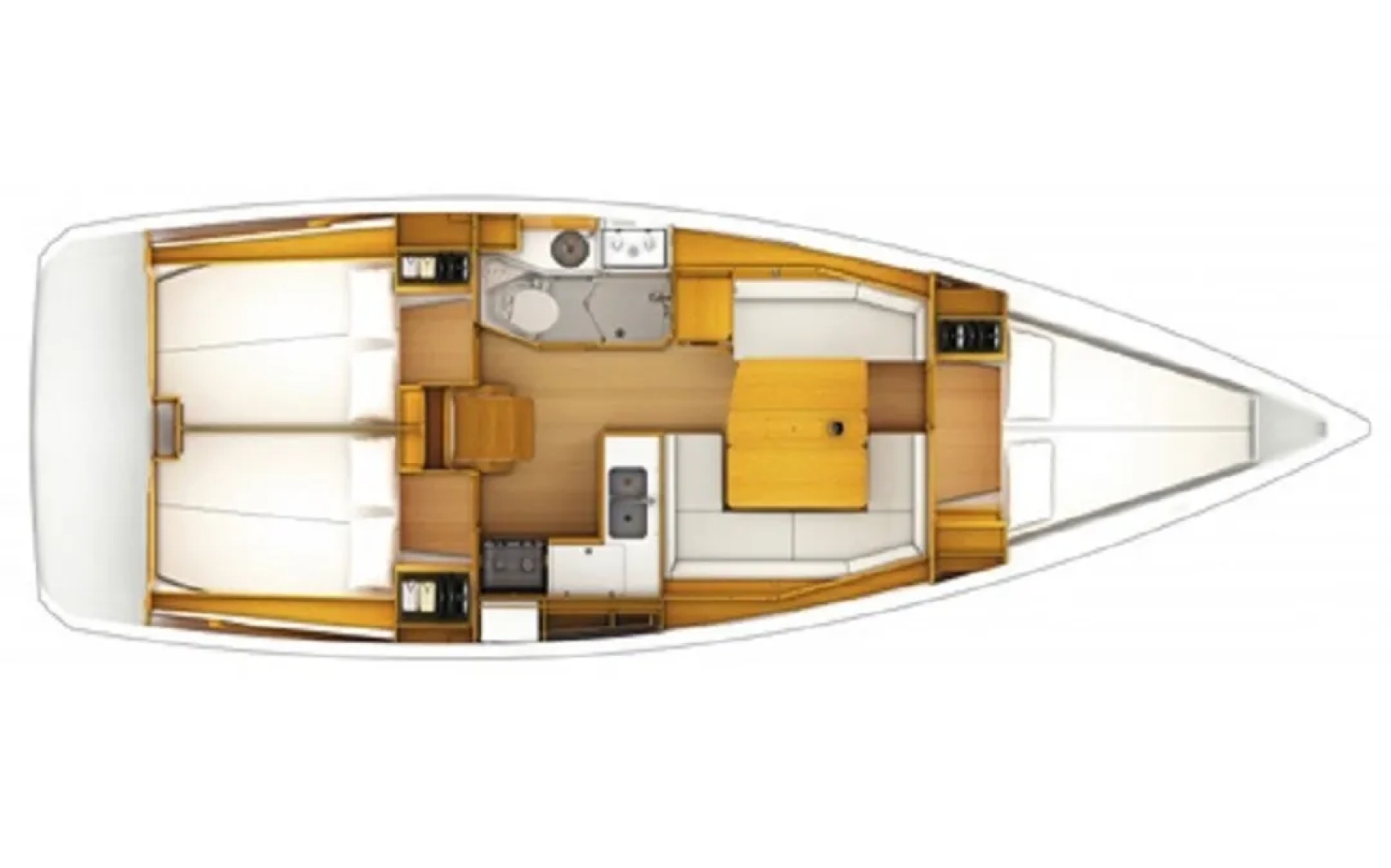 Yacht charter Sukošan billig Sun Odyssey 379