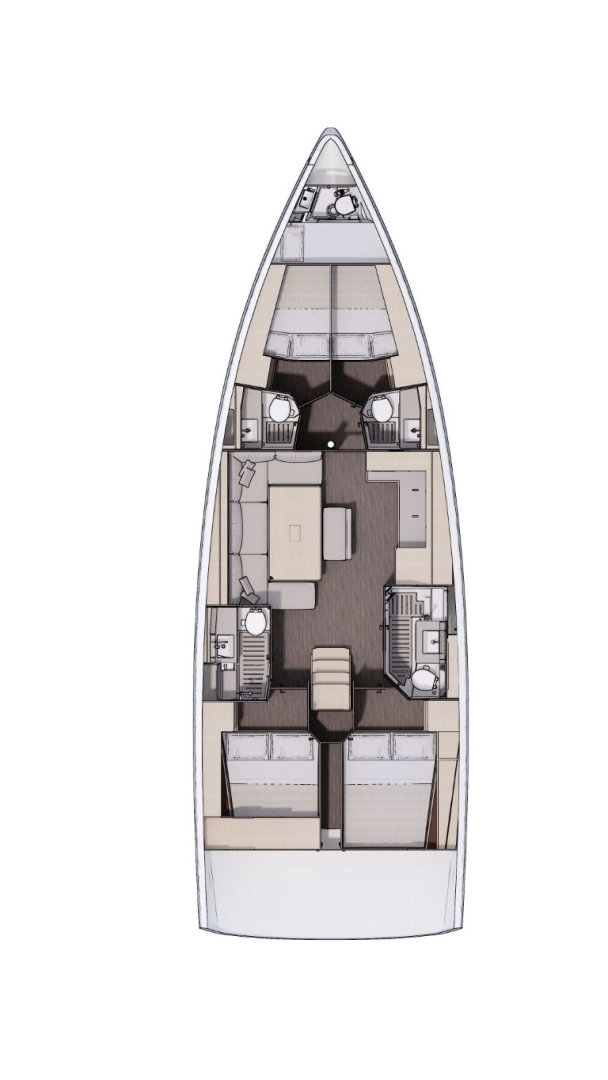 Yacht charter Zadar billig Dufour 470