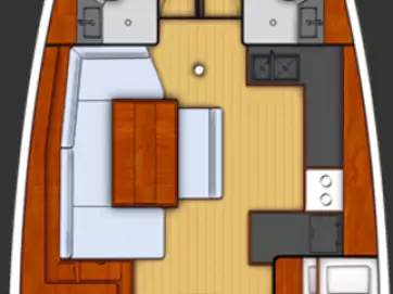 Yacht charter Lavrio billig Oceanis 48