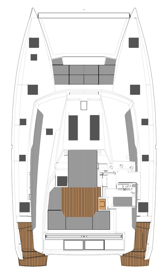 Hyra Katamaran  med eller utan skeppare Fountaine Pajot Alimos 