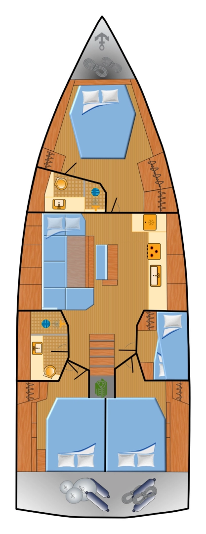 Yacht charter Pula  billig Hanse 460