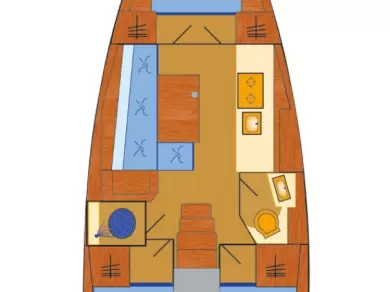 Yacht charter Pula  billig Oceanis 38.1