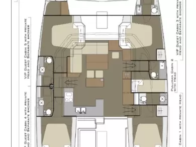 Yacht charter Primošten  billig Dufour Catamarans 48 Sail