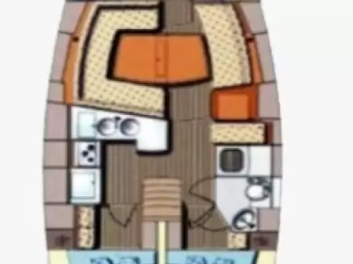 Elan Impression 434 charter bareboat eller skeppad i Lefkáda