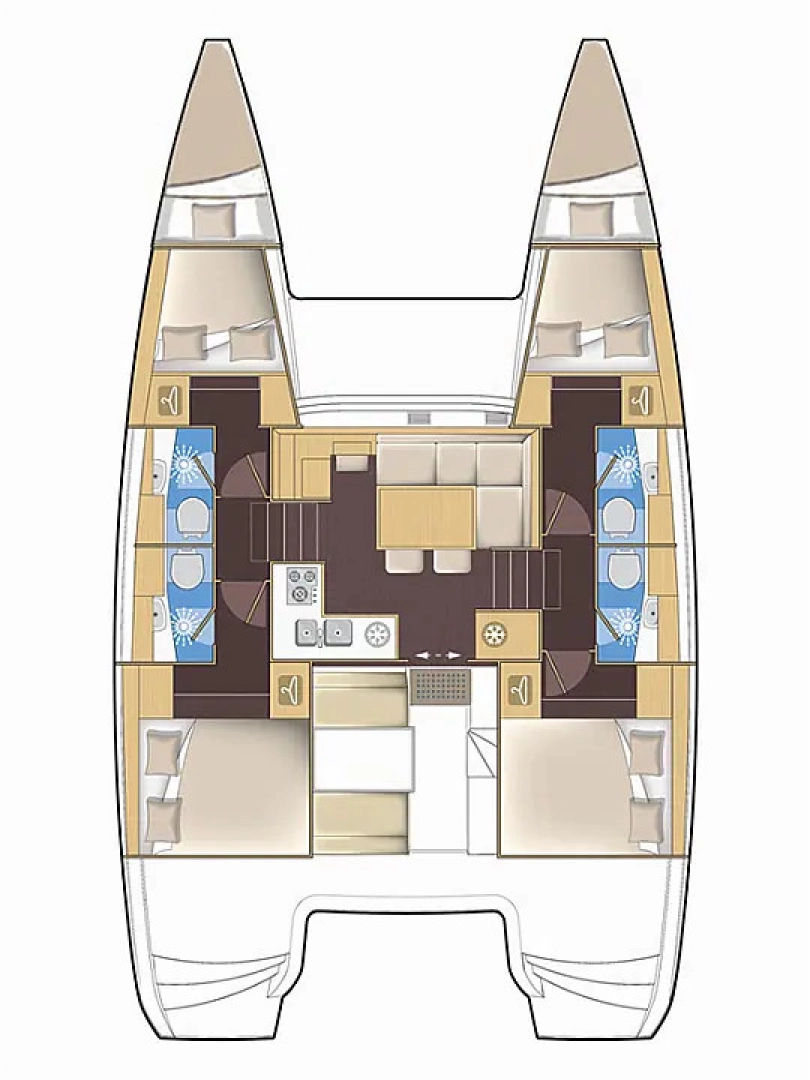 Uthyrning Katamaran  i Punat - Lagoon Lagoon 39