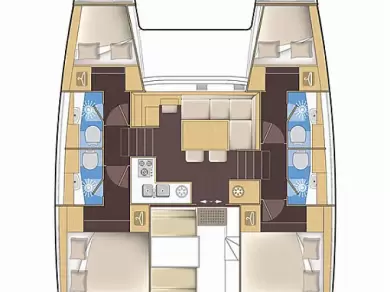 Uthyrning Katamaran  i Punat - Lagoon Lagoon 39