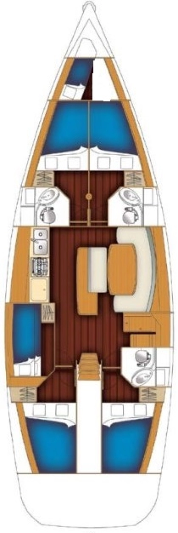 Yacht charter Sukošan billig Cyclades 50.5