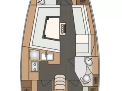 Elan Impression 40 charter bareboat eller skeppad i Pula 
