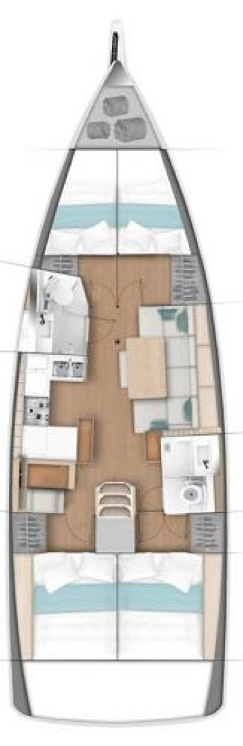 Yacht charter Pomer billig Sun Odyssey 440