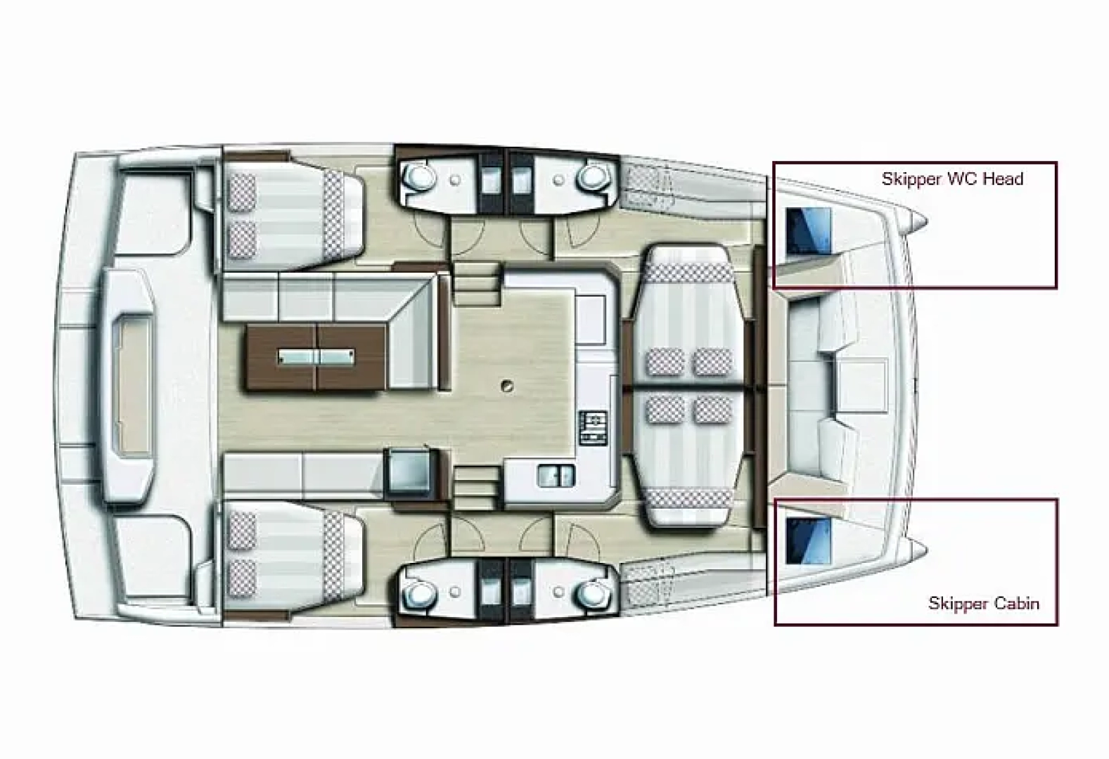 Bali Bali Catspace Voile charter bareboat eller skeppad i Lefkáda