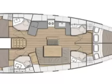 Hyr en Bénéteau Oceanis 46.1 Lefkáda 