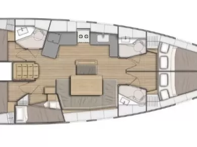Båtuthyrning Bénéteau Oceanis 46.1 i Lefkáda på Samboat 