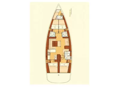 Bénéteau Oceanis 54 charter bareboat eller skeppad i Lefkáda