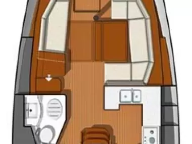 Jeanneau Sun Odyssey 42 DS charter bareboat eller skeppad i Lefkáda
