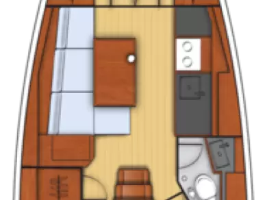 Yacht charter Fethiye billig Oceanis 38