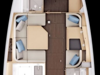 Yacht charter Split  billig Sun Odyssey 415