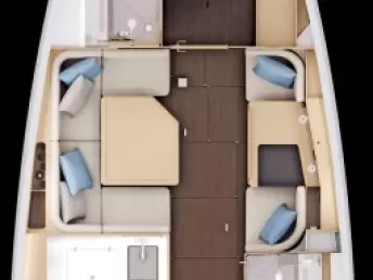 Yacht charter Split  billig Sun Odyssey 415