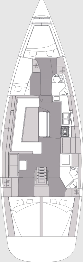 Uthyrning Punat - Elan Impression 45.1 av Samboat 