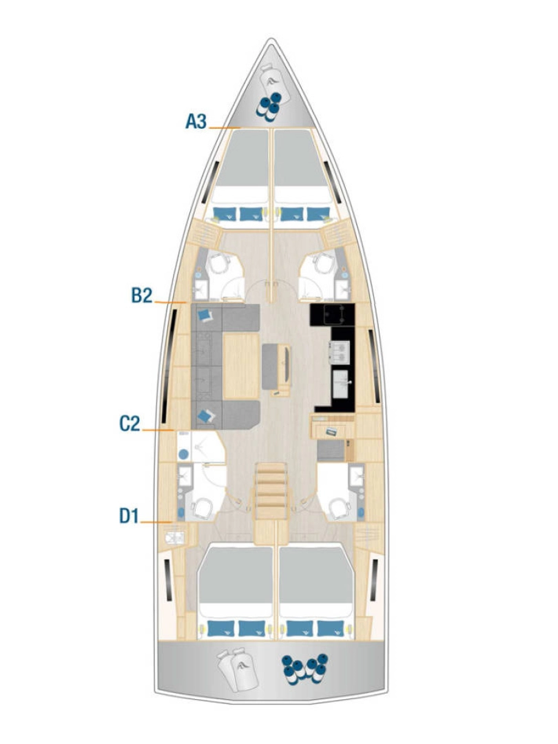 Yacht charter Pula  billig Hanse 460