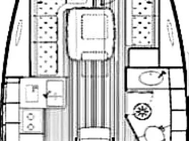 Uthyrning Segelbåt  Bavaria med en båtlicens 