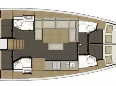 Uthyrning Segelbåt  i Lefkáda - Dufour Dufour 460 Grand Large