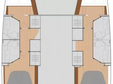 Fountaine Pajot Isla 40 charter bareboat eller skeppad i Fethiye