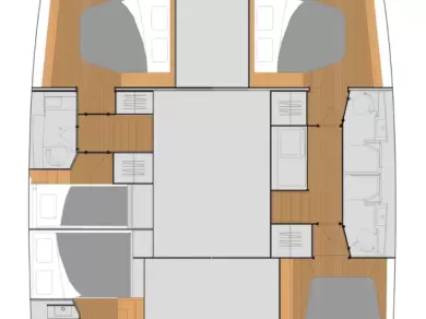 Hyr en Fountaine Pajot Tanna 47 Fethiye 